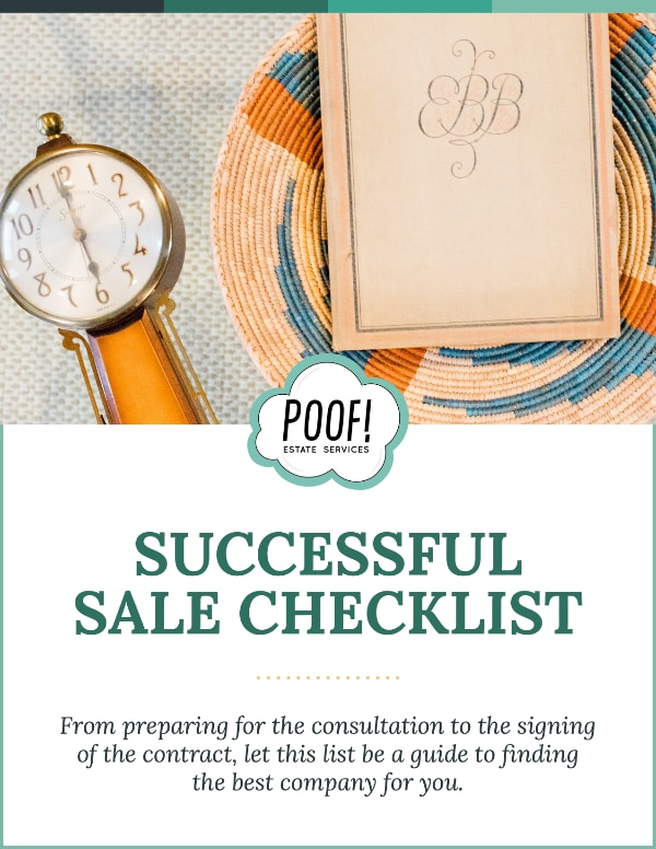Successful Sale Checklist - PDF Cover